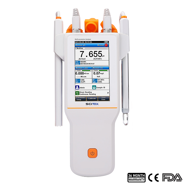 Handheld Multiparameter Water Quality Meter Scitek