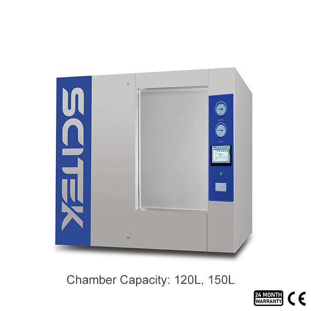 Sliding Door Horizontal Pulse Vacuum Autoclave Scitek